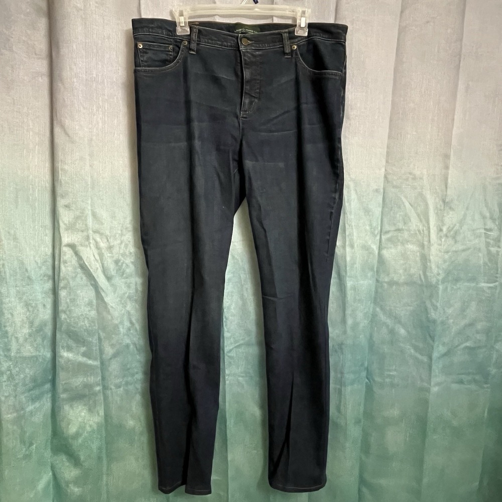 LRL Lauren Ralph Lauren Blue Jeans Classic Bootcut‎ Womens (14) Medium Wash  EUC